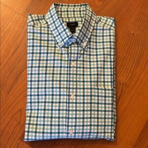 J.Crew Long Sleeve Button down Check
